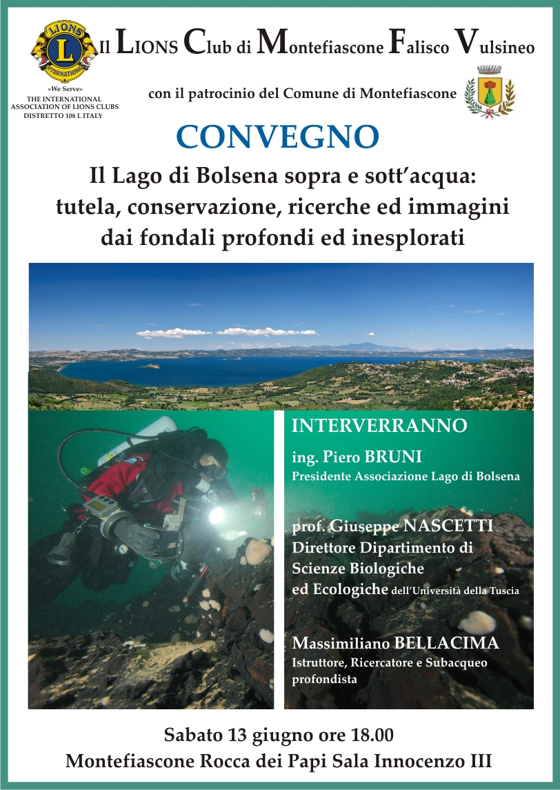Il Lago di Bolsena sopra e sott'acqua